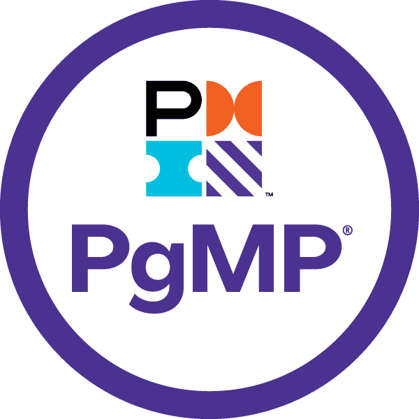 Program Management Professional (PGMP)® certification badge