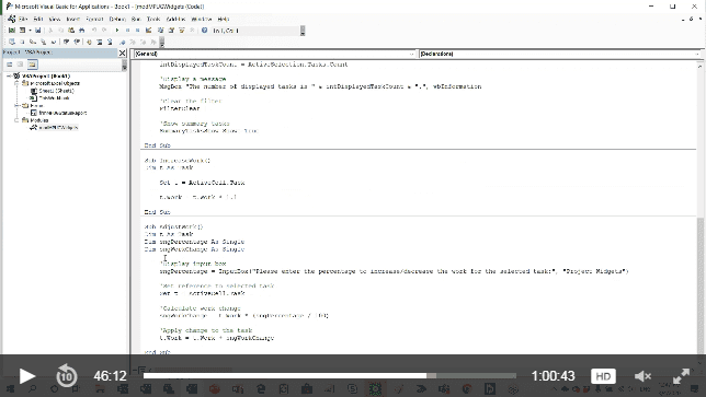 Beyond Macros Revisited: Automating Microsoft Project for Non-Techies