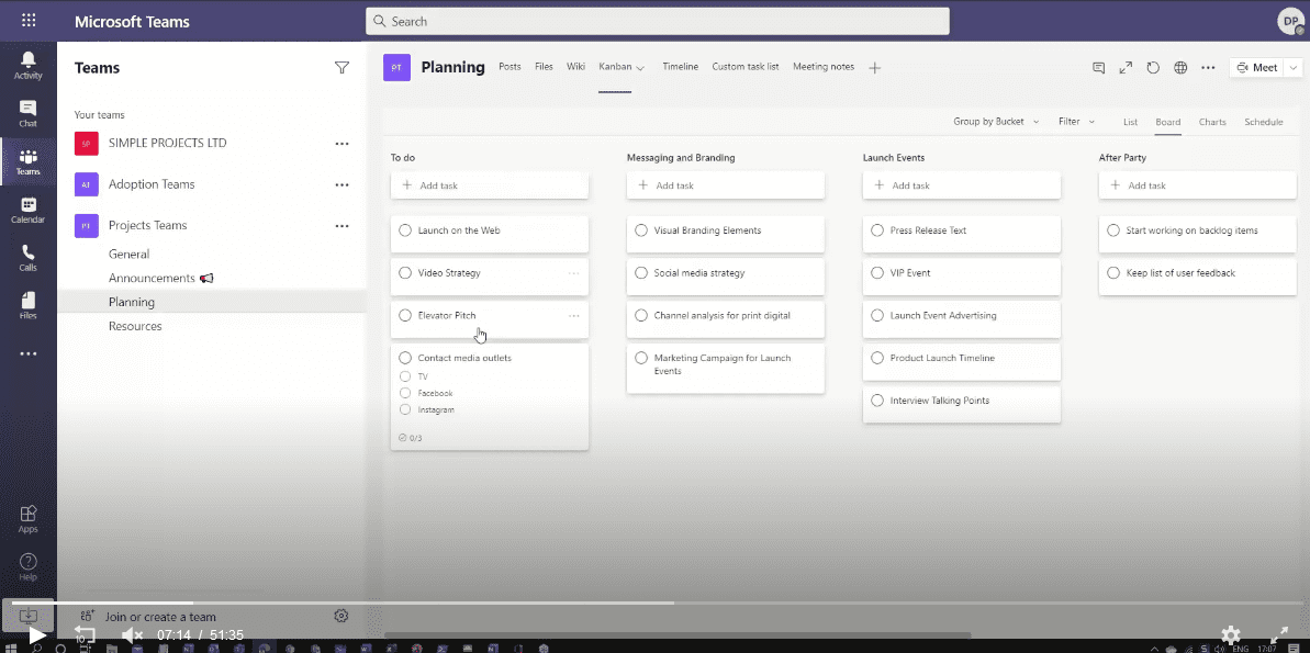 Tips, Tricks and Clicks on Effective Project Management Using MS Teams