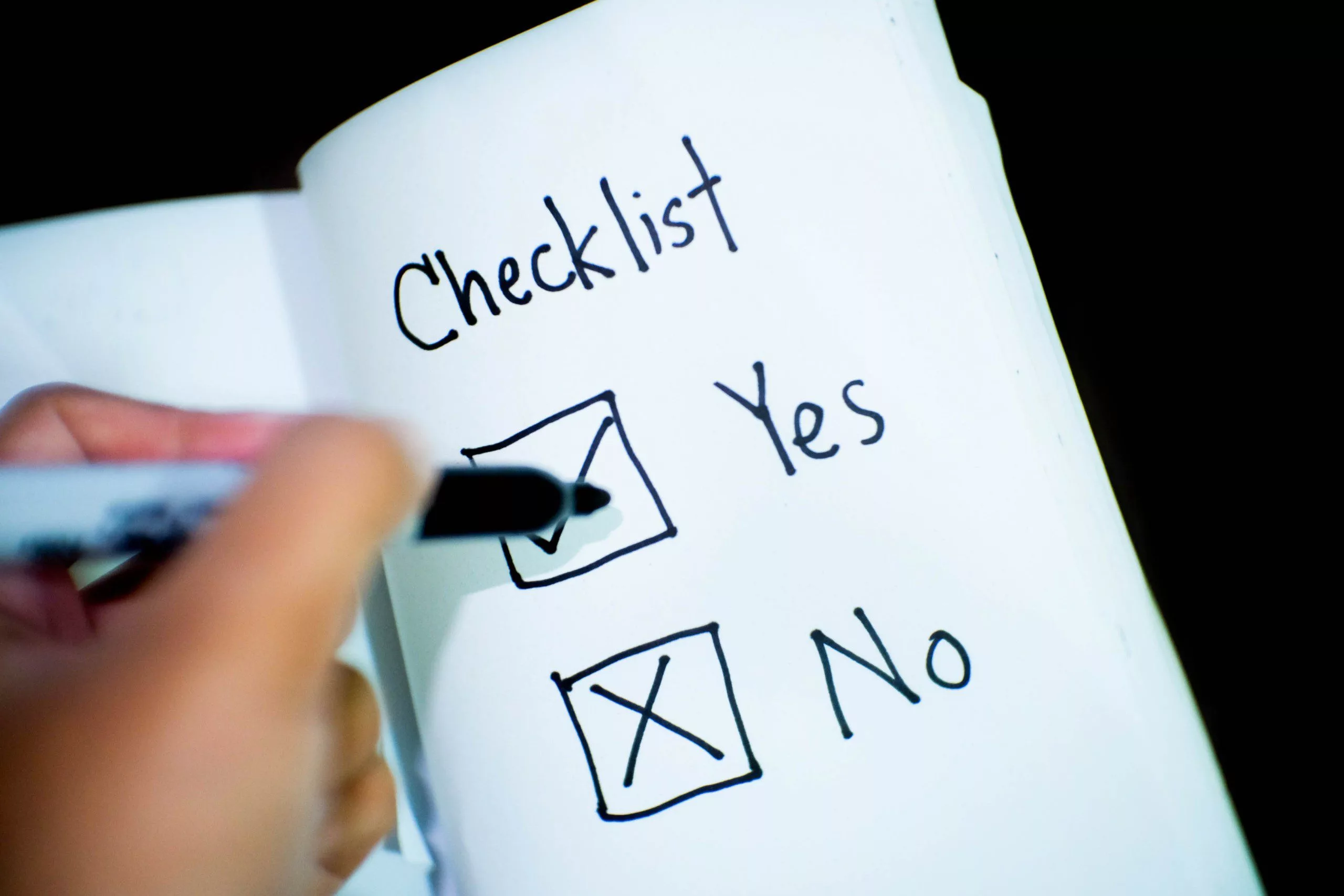 A Simple Project Management Checklist