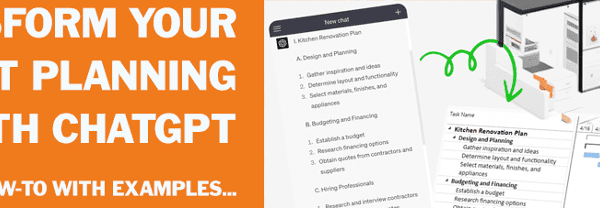 Transform Your Project Planning with ChatGPT: A How-To with Examples