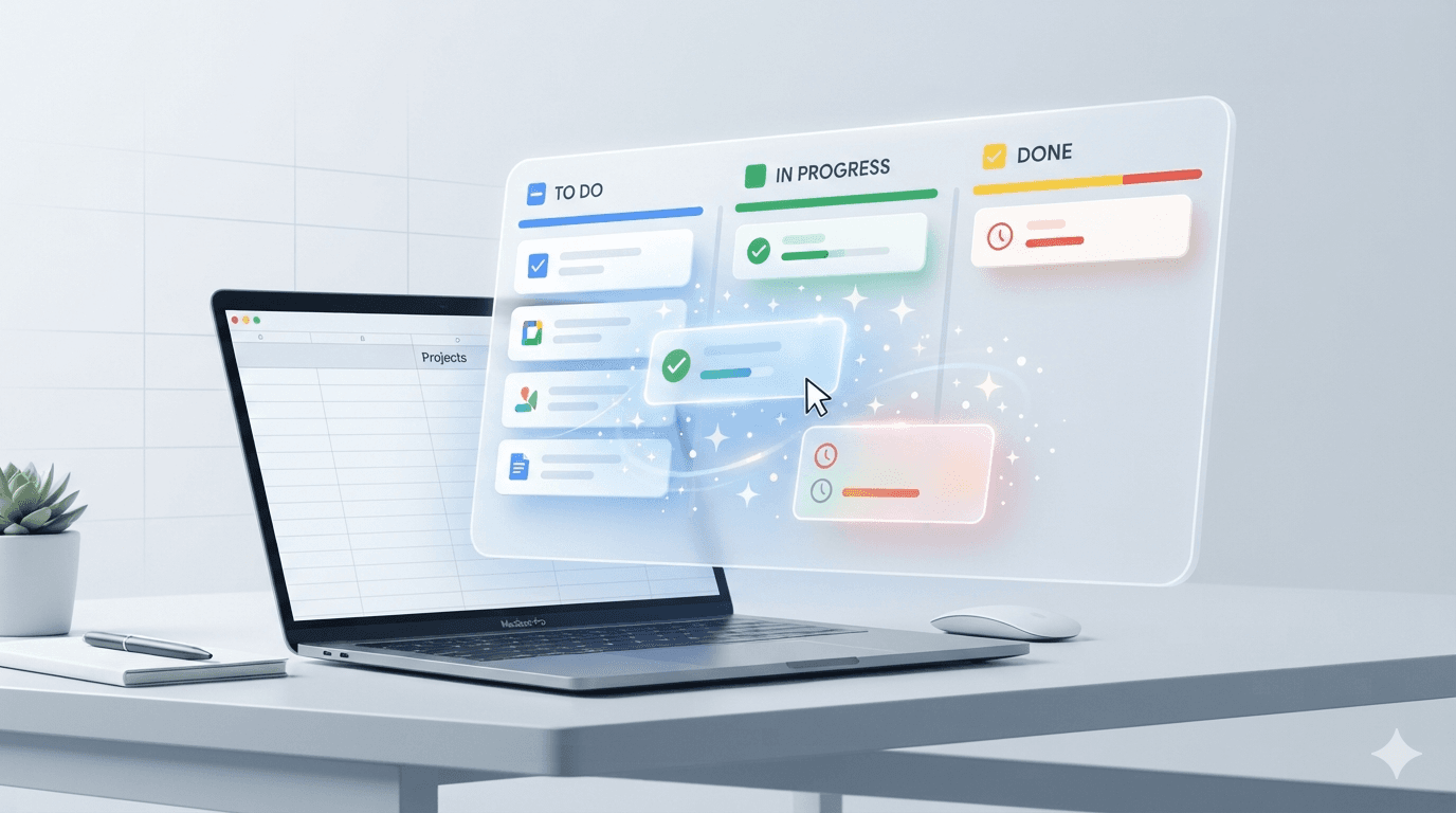 Google Sheets Canvas Turns Your Project Tracker Into a Live Kanban Board