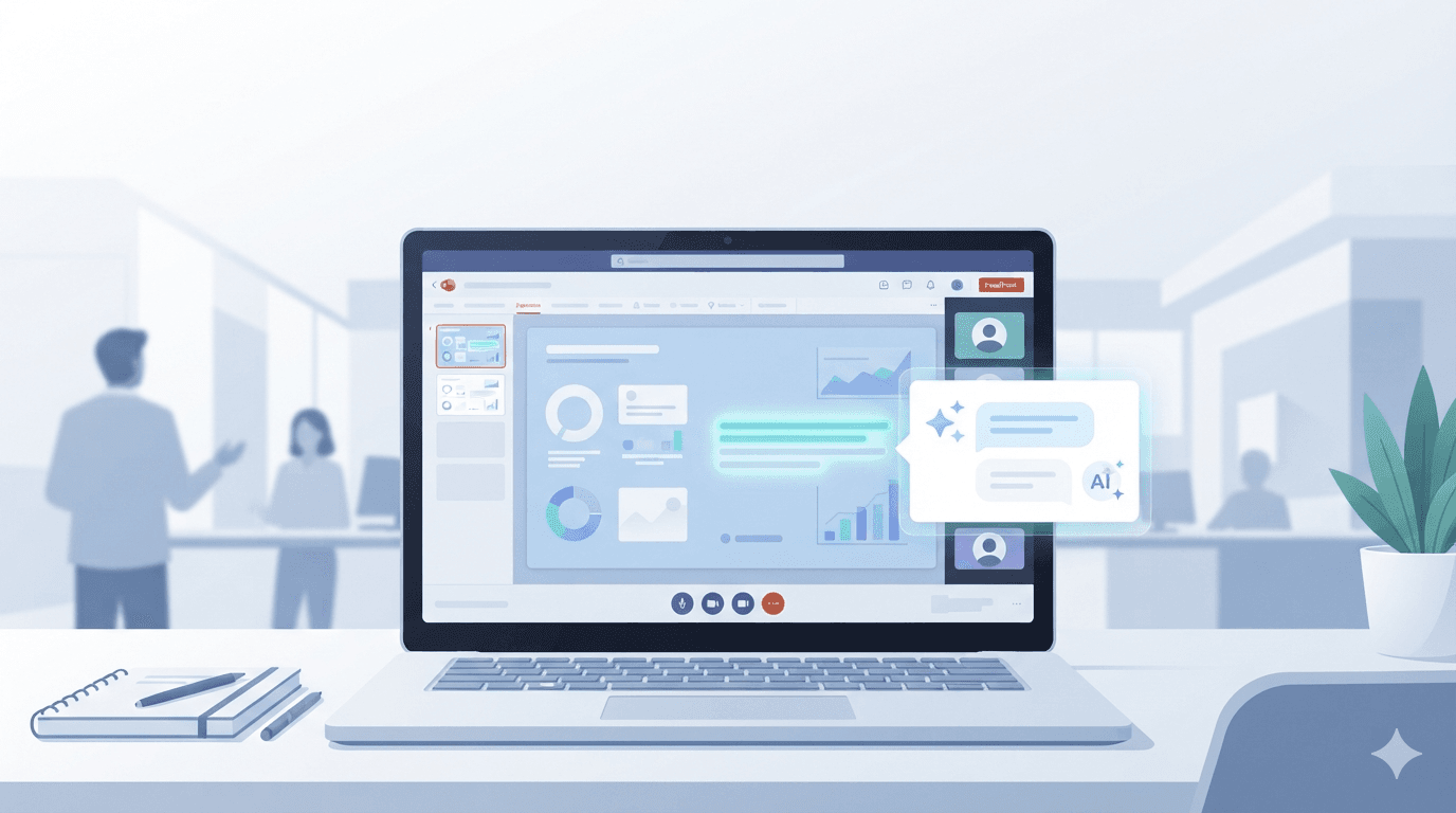 Copilot in PowerPoint Live Now Explains Your Slides to Attendees