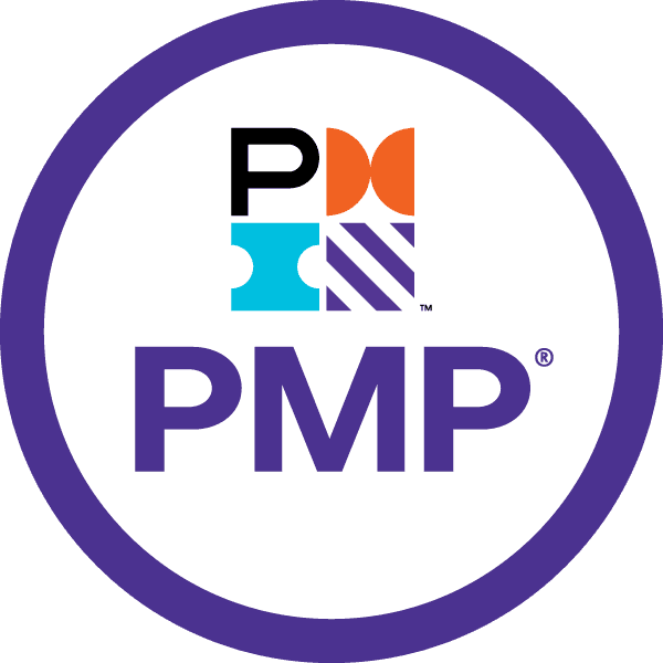 Project Management Professional (PMP)® certification badge