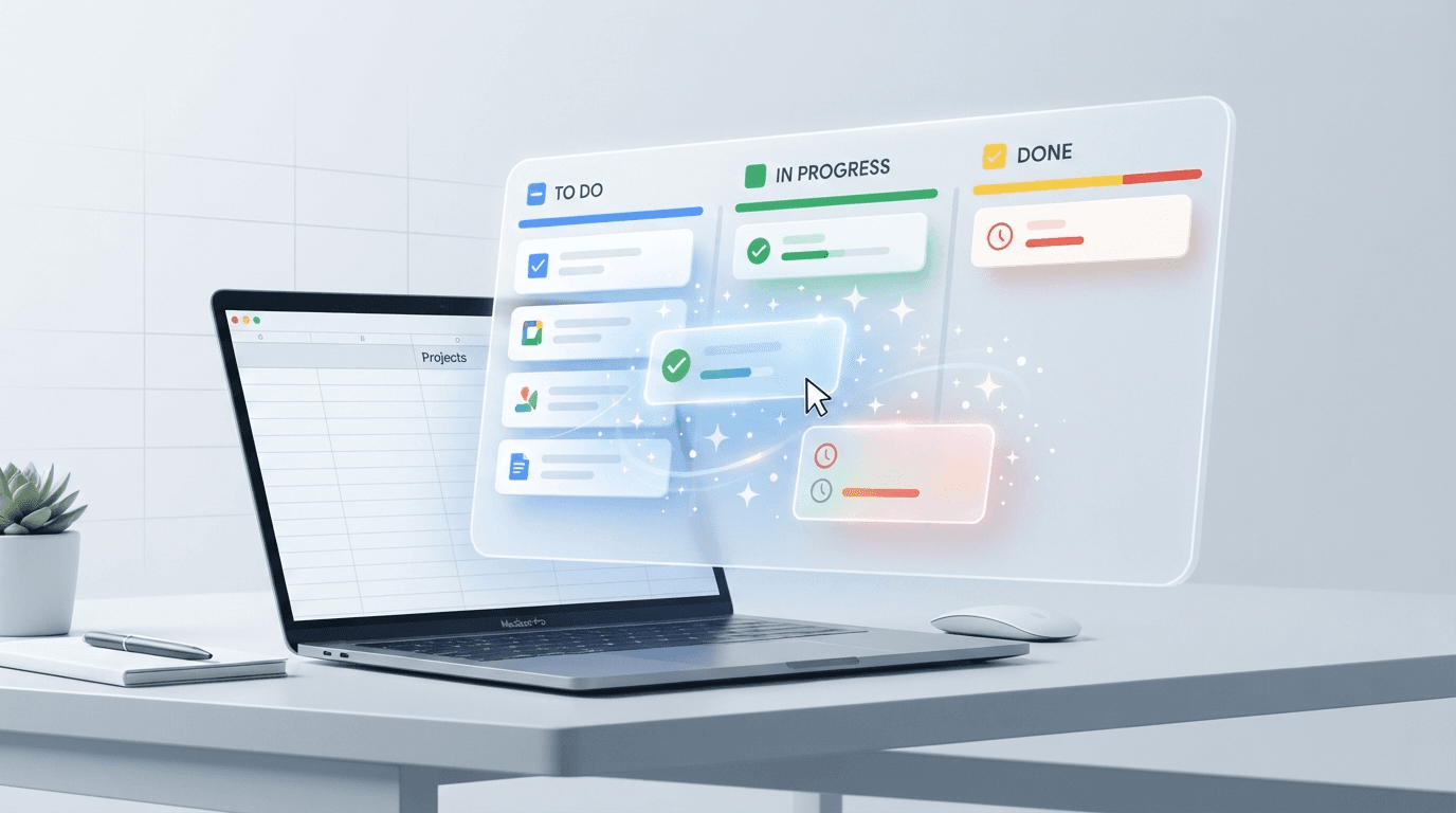 Google Sheets Canvas Turns Your Project Tracker Into a Live Kanban Board